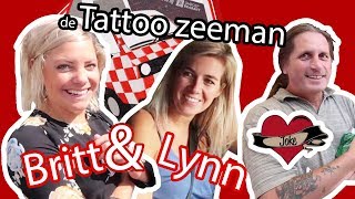 TATTOOMAN STAAT VOL MET VROUWENNAMEN l Britt en Lynn BUSKEVLOG 4 [upl. by Beare]