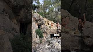 Transmission 2 channeled and sung at Cueva de Es Cuieram cave of Tanit Goddess of Ibiza [upl. by Naruq]