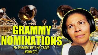 2025 Grammy Nominations  My PredictionsChoices [upl. by Nivla]