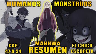 Chico escopeta  Humanos Monstruos y Dioses luchan por sobrevivir  Manhwa resumen  Parte 4 [upl. by Oynotna]