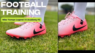 TRAINING NIKE TIEMPO LEGEND 10 ACADEMY FG MAD BRILLIANCE PACK [upl. by Bobbi]