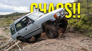 The first time off roading in my NEW Discovery was CHAOTIC [upl. by Atteynek535]