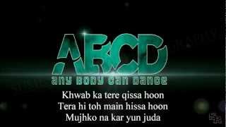 Bezubaan ABCD Lyrics By Sumesh Rawool HD [upl. by Atekram]