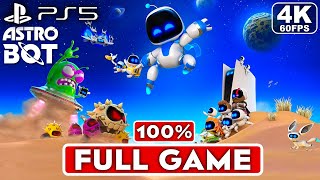 ASTRO BOT PS5 Gameplay Walkthrough FULL GAME 100 4K 60FPS  No Commentary [upl. by Navi]