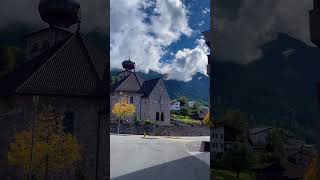 📍Triesenberg travel fyp shortvideo shorts viralvideo liechtenstein autumn [upl. by Allenod225]