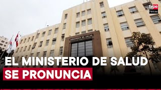 Minsa informa sobre la atención de servicios de salud durante la semana del APEC 2024 [upl. by Ajiat318]