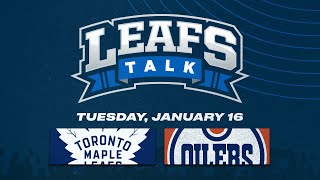 Maple Leafs vs Oilers LIVE Post Game Reaction  Leafs Talk [upl. by Annirak]