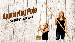 Appearing Pole 2 Meters Long Magic Trick [upl. by Paz]