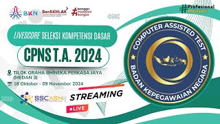 Livescore Seleksi Kompetensi Dasar CPNS 28 Oktober 2024 Sesi 2  Tilok Grha Bhineka Perkasa Jasa [upl. by Vyse216]