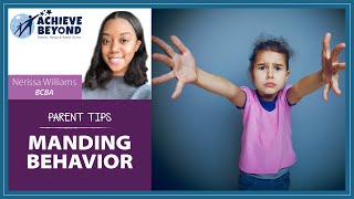 Manding Behavior  Help your child learn to ask for help and use their words [upl. by Buckie]