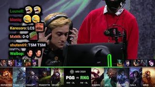 PGG vs RNG  2021 MSI Groups Day 2  Twitch VOD with Chat [upl. by Anileuqcaj]