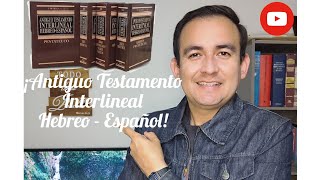 RESEÑA ¡Antiguo Testamento Interlineal Hebreo  Español [upl. by Gall262]