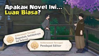 cara mendapatkan World Quest PEMBUATAN CERITA Apakah NOVEL ini LUAR BIASA  Genshin Impact [upl. by Toile]