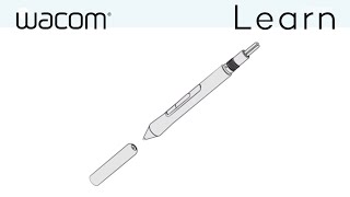 Replacing nibs in your Wacom Intuos Pen [upl. by Ymarej69]