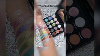 SYDNEY GRACE X GLITZY FRITZY BLESSED PALETTE makeup palette eyeshadow swatches beauty shadow [upl. by Haram]