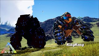 ARK Ragnarok 9 Hốt trọn KingKong Boss vs KingKong trong ARK [upl. by Lednahc]