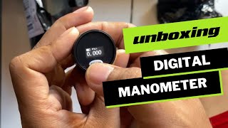 Unboxing Manometer digital 04000 psi pcp and hpa manometer digital regulator [upl. by Leupold528]