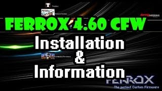 Ps3 cfw 460 ferrox installation tests and description [upl. by Erdnuaed720]