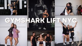 GYMSHARK LIFT NYC VLOG  meet amp greets athlete day behind the scenes and more [upl. by Macrae681]