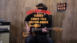 Fender Cunife Tele Custom Amber Relic [upl. by Akirej]