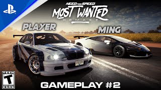 Need for Speed™ Most Wanted Remake  Gameplay Trailer2 BMW M3 GTR VS MING´S HURACÁN [upl. by Townie]