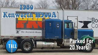 Will This 1980 Kenworth DRIVE AND DELIVER After 20 YEARS Parked In A Garage [upl. by Enela613]