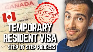 How To Apply for Temporary Resident Visa Inside Canada 🛂 IMM 5257 Form Visa Stamp amp TRV Application [upl. by Etnaid]