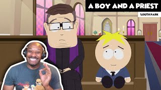 SOUTH PARK A Boy and A Priest Faith In Christ REACTION [upl. by Haras]