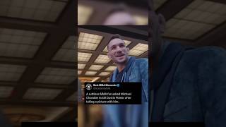 Michael Chandler shocked by fan telling him to kill Dustin Poirier [upl. by Nnyleuqcaj]