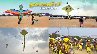 Kite Festival in Hyderabad  International Kite Festival in Hyderabad 2024  Vishnu Photography [upl. by Garin239]