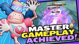 Pokemon Unite Mr Mime Gameplay  Master Rank Battle [upl. by Gnah]