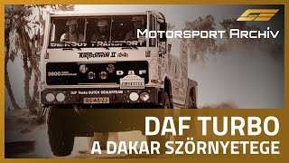 Motorsport Archív  DAF Turbo Twin II a Dakar szörnyetege [upl. by Eldrida]