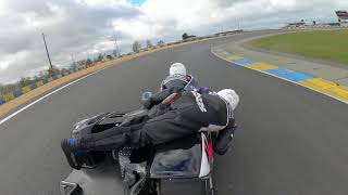 Team 45 Onboard  Le Mans Bugatti Circuit Sidecar Lap [upl. by Balmuth664]