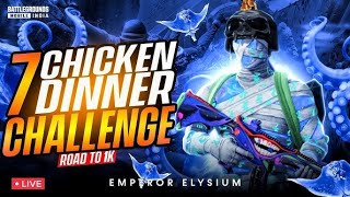 shivam GAMING YT 7Chicken Dinner Challenge Back to Back win bgmi shivam gaming live [upl. by Fedak]