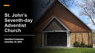 St Johns NL Seventhday Adventist Church Live Stream [upl. by Dickinson]