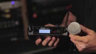 The SHURE GLXD Wireless System at Guitar Center [upl. by Dyoll810]