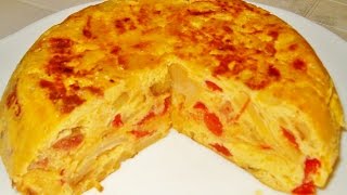 Tortilla de Patatas con Chorizo [upl. by Lydon458]