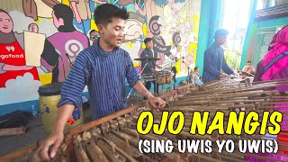 OJO NANGIS sing uwis yo uwis Angklung New Carehal Malioboro Angklung Jogja di Pasar Beringharjo [upl. by Omixam753]