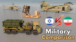 Israel vs Iran Military Comparison 2024  Iran vs Israel Military Power [upl. by Craddock]