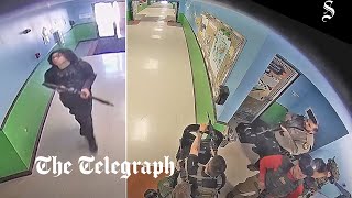 Uvalde school shooting video reveals slow police response [upl. by Doersten963]