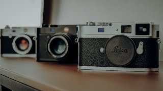 LEICA M9 vs M240 vs M10  First Look Teaser [upl. by Anaidirib]