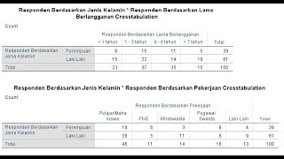 Analisis Statistik Deskriptif SPSS Data Kuesioner [upl. by Shurlock227]