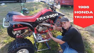 Riding a Honda Trx330R First Day of Ownership [upl. by Lindly]