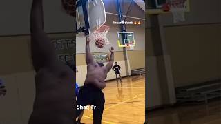 Prime Shaq Brought It Downtown 😂 basketball ballislife hooper funny meme lebron shaqleonard [upl. by Soisanahta911]