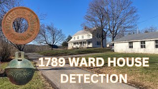 The 1789 Ward House Detection  Revolutionary War Patriot [upl. by Razaele469]