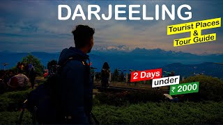 Darjeeling Tour Plan  Darjeeling 2 Days Trip Under ₹2000  Darjeeling Itinerary Budget Places [upl. by Ahiel]