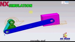 Motion Simulation Overview  Mô Phỏng NX Siemens [upl. by Fante]