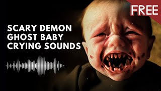 Scary Demon Ghost Baby Crying [upl. by Gemmell]