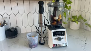 Vitamix 3500 Blender Vs Vitamix Immersion Blender Smoothie Test [upl. by Dleifxam285]