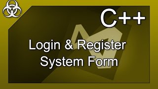 Login System with Registration amp Filestoring amp Filesystem C Tutorial Visual Studio [upl. by Aubrey156]